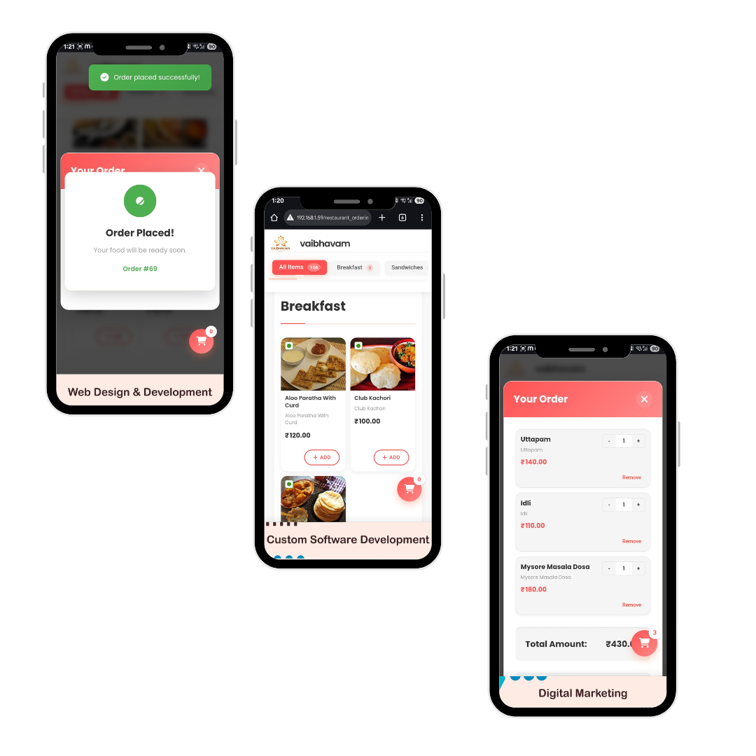QR Menu App